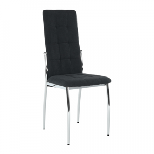 Tempo Kondela Židle ADORA NEW - černá látka / kov