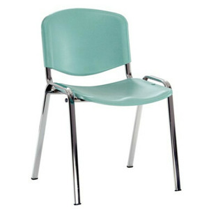 Alba Konferenční židle Iso plastová - tm. zelená/černá