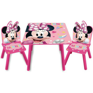 bHome Dětský stůl s židlemi Minnie DSBH1279