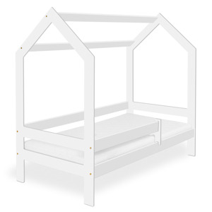 DRW Dětská postel EDA ve tvaru domečku - 160 x 80 cm