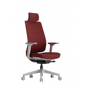 Kancelářská ergonomická židle OFFICE PRO K50 — bílá