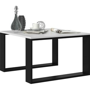 TPS Konferenční stolek LOFT MINI - Bílá / Černá
